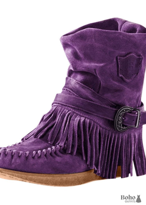 Boho Women's Flat Boot